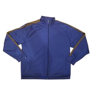 Vintage 90s GAP Track Jacket Mens XL Navy Blue Full Zip